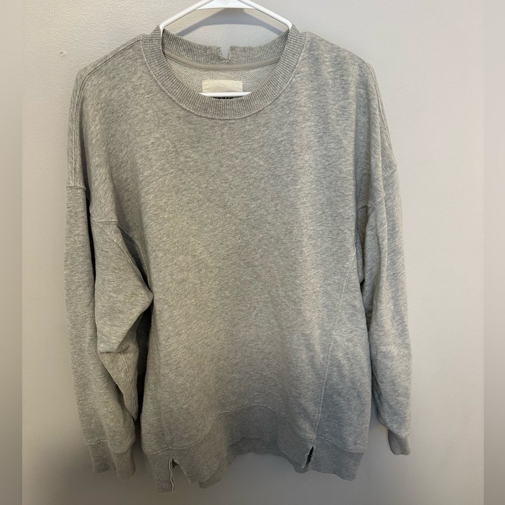 Aerie Distressed Crew Neck